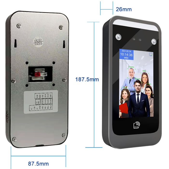 AI06 Dynamic Facial Recognition System Terminal